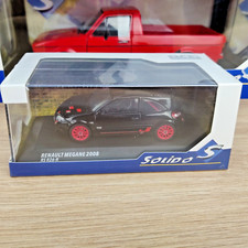 VOITURE SOLIDO RENAULT MEGANE RS R26-R 2008 BLACK 1:43 NEUF.B S4310206