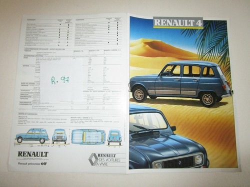 Renault 4 tl - ,