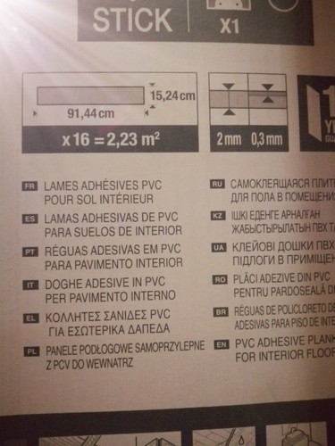 Dalle collante pvc - dalle,