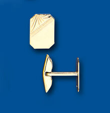 Boutons de manchette en or