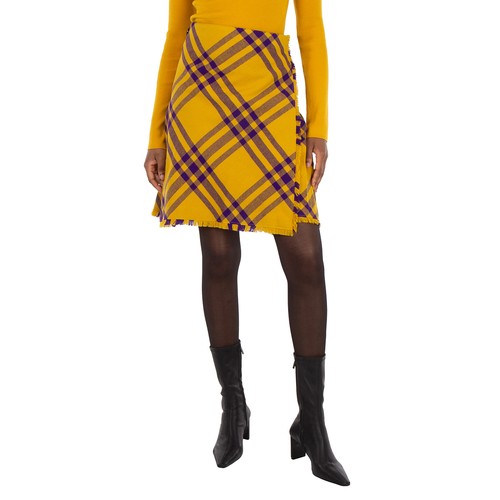 Burberry check pattern frayed - burberry, check-pattern