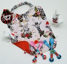 Serviette de cantine élastique de Noël …au choix 6 modèles différents