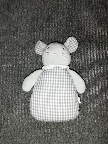 Doudou souris hochet vichy - doudou,
