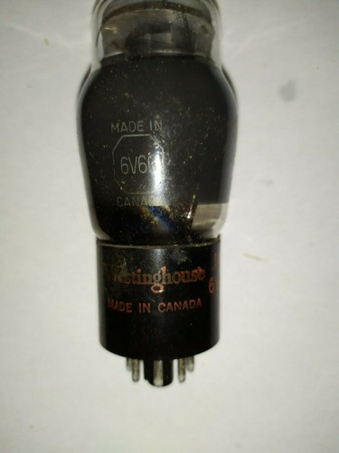 6v6g tube westinghouse nos - tube,