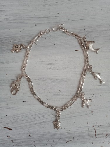 Bracelet breloques argent - bracelet,