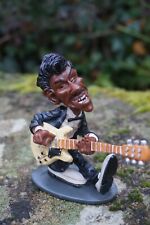841.9100  FIGURINE CHANTEUR CHUCK BERRY ROCK N ROLL CARICATURE WARREN STRATFORD