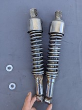 PAIRE D'AMORTISSEURS HONDA 125 CM CUSTOM JC05 1982-1999 EN BON ÉTAT