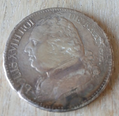 Francs louis xviii 1814 - xviii, l