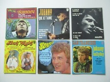 LOT 6   EP   45 T  VINYLES SIXTIES  JOHNNY HALLYDAY BEL ETAT