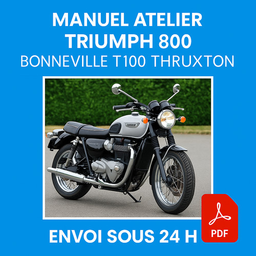 Manuel atelier triumph 800 - atelier,