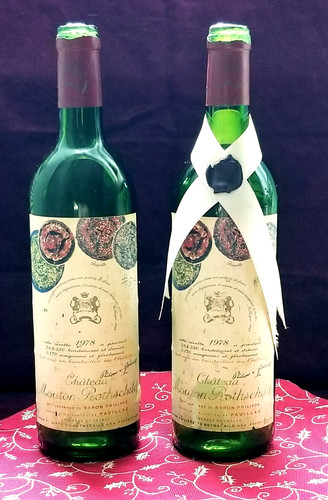 1978 chateau mouton - chateau, rothschild
