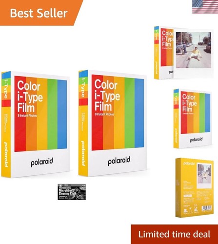Polaroid type color - color, glossy
