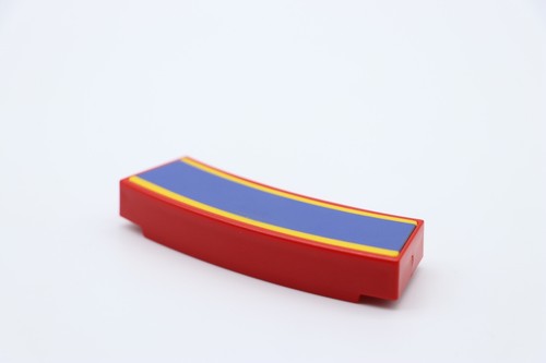 Playmobil muret courbe rouge - muret,