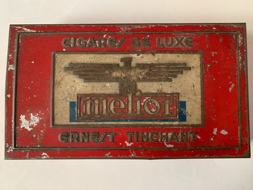 Ancienne boite metal cigares - boite,