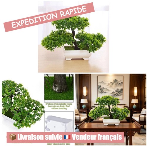Bonsaï fleuri artificiel - , en