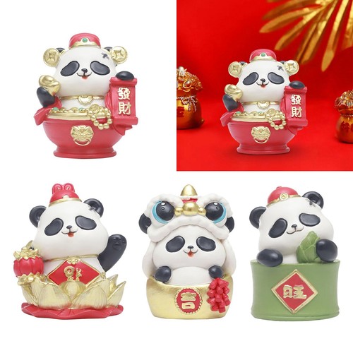 Figurine panda nouvel an - de, du