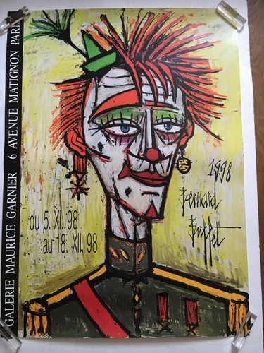 Bernard buffet affiche 1998 - buffet,