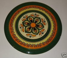 GRAND PLAT A TARTE HENRIOT QUIMPER FRANCE N° 117