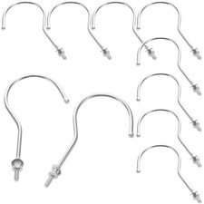  10 Pcs Buste Mannequin Petits Crochets Métalliques Pour Suspendre