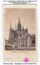 BAYEUX, NORMANDIE, LA CATHÉDRALE NOTRE-DAME, CDV DESROCHES circa 1870  -FF11