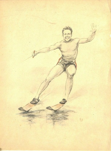 Sport dessin original - original, /