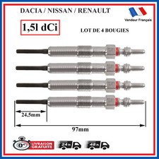 4 Bougies de préchauffage