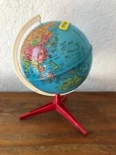 ❤️Ancienne et jolie tirelire globe terrestre années 50-60 vintage