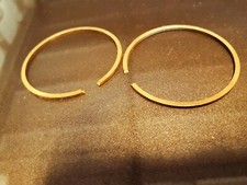 2 SEGMENTS AUTISA 44x1.5mm ERGOT EXTERNE  MOBS PEUGEOT 103 104 105 MOTOBECANE 51