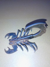 scorpion de sculpture en fer