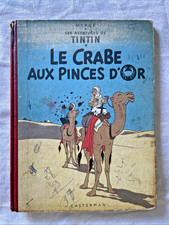 Tintin - Le Crabe aux pinces d'or - édition B11 - Mauvais état