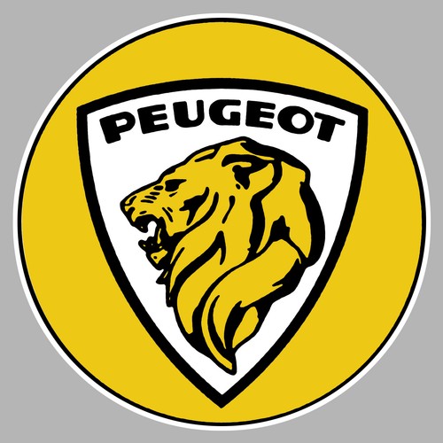 Sticker logo peugeot - sticker,