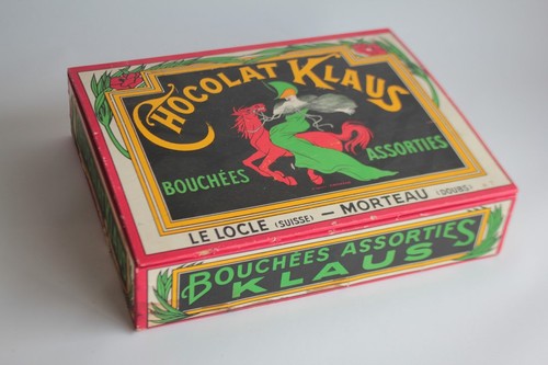 Boîte bois chocolats - , klaus