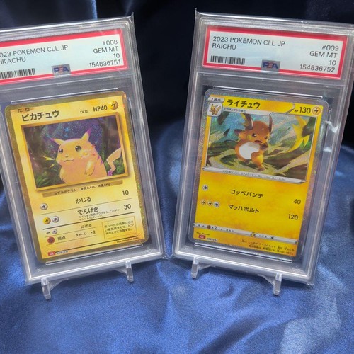 Psa pikachu pokemon card - psa,