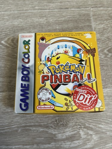 Pokémon pinball nintendo game - pokémon,