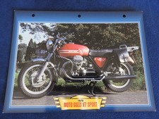 fiche moto atlas MOTO GUZZI V7