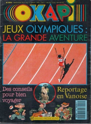 Okapi 495 jeux olympiques - okapi, n°495