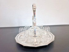 Service à liqueur en métal