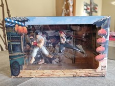 street fighter 4 édition collector,figurine ryu et c.viper sans le jeu  occasion