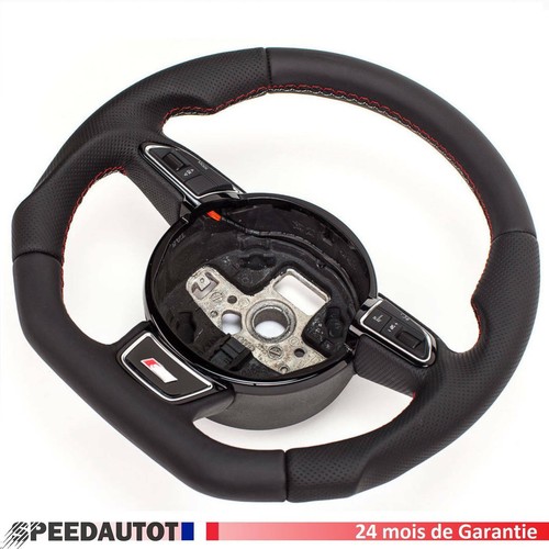 Volant aplati cuir audi - aplati,