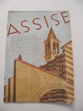 Guide touristique assise 1933 - guide,