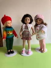 3 ensembles pour poupées de marque  Paola Reina 32cm ou Little Darling - série 1