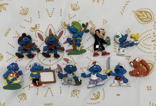 Lot schtroumpfs anciens - schtroumpfs,