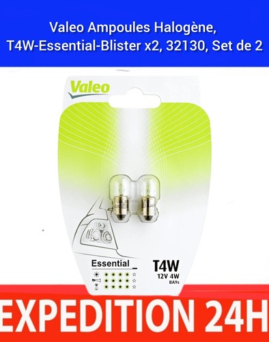 Ampoule 12v ba9s t4w - ampoule,