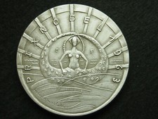 MEDAILLE CU. n°21/100ex SEFERIS YÓRGOS SEFERIÁDIS PRIX NOBEL LITTERATURE 1963