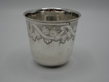 RARE TIMBALE CURON EN ARGENT