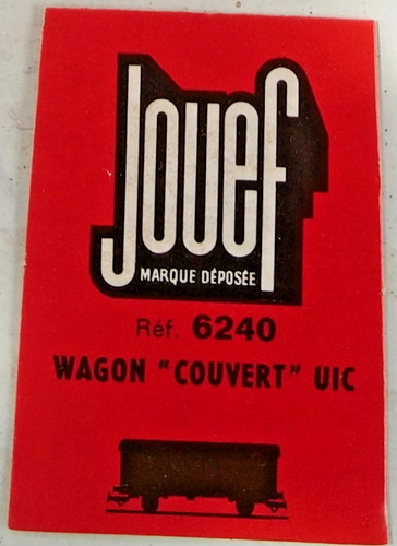 Wagon train jouef - wagon,