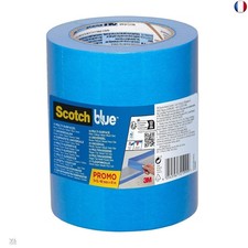 ScotchBlue Ruban de Masquage de Peinture Multi-Surfaces, 3 Rouleaux, 48 mm x 41