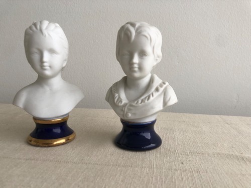Perits bustes porcelaine - perits,