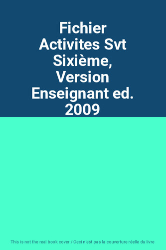 Fichier activites svt - activites,