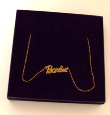 COLLIER PENDENTIF BARBIE ACIER